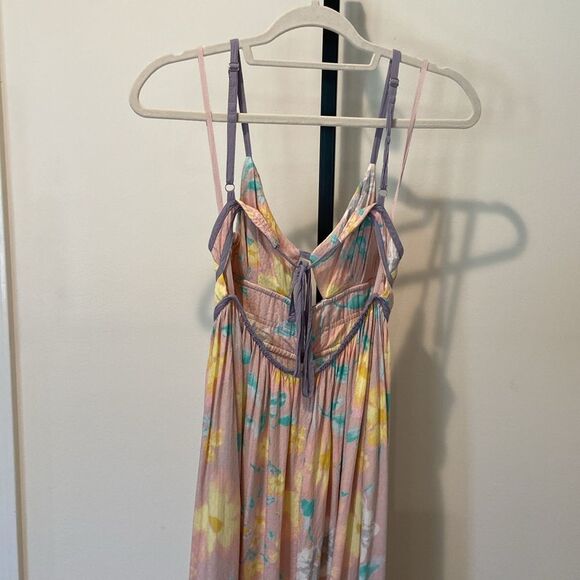 Free People Wisteria Floral Maxi Dress size Small - Picture 8 of 14